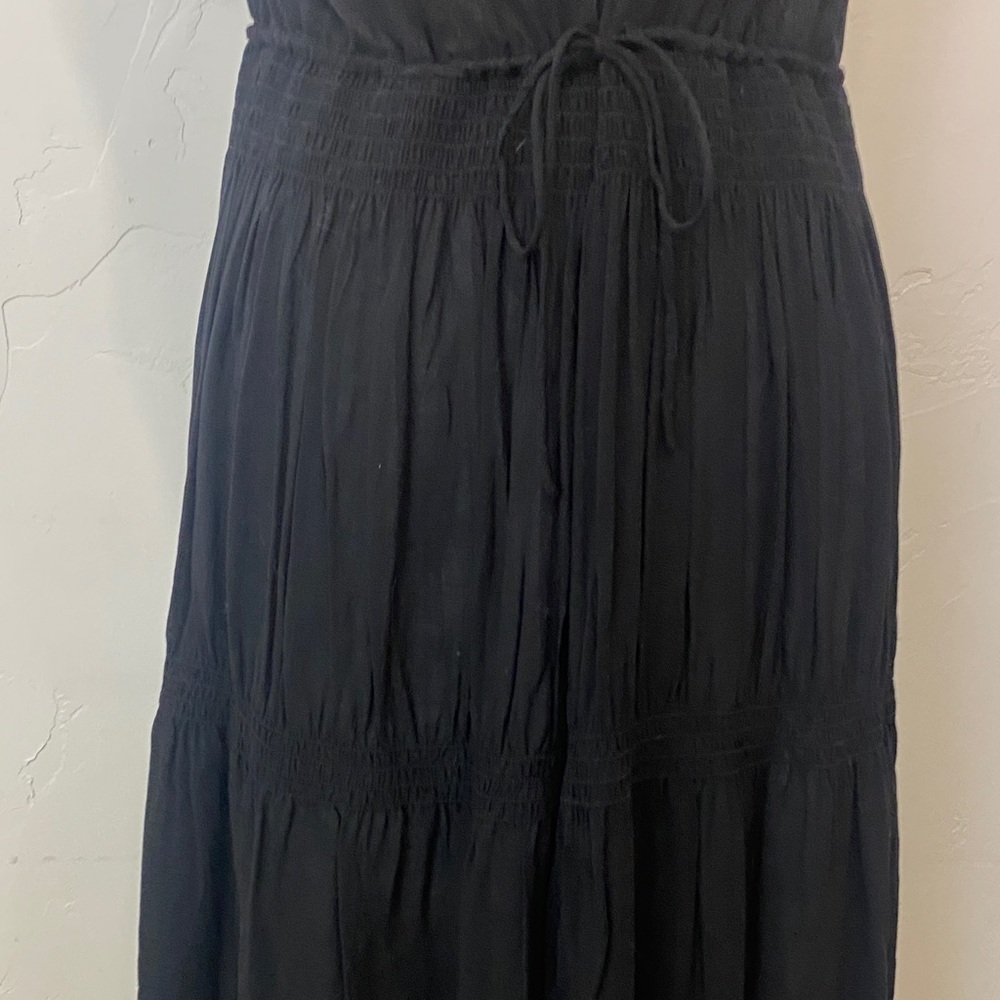 James Perse Black Sleeveless Loose Fit Dress - Picture 3 of 6